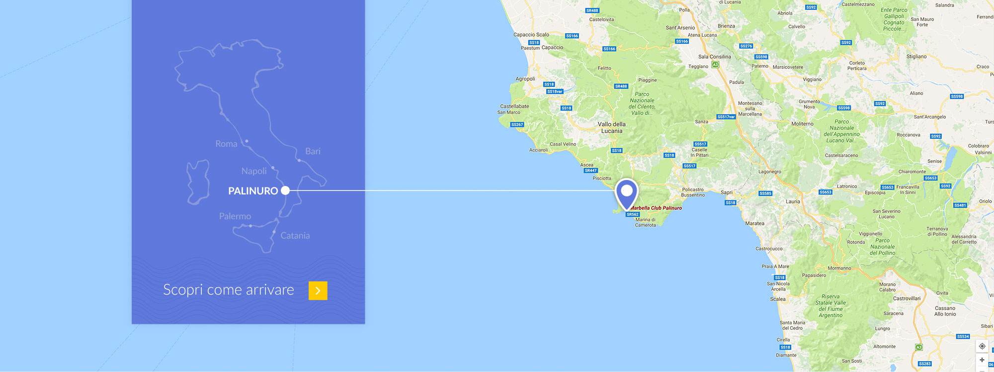 mappa dove siamo Marbella Club